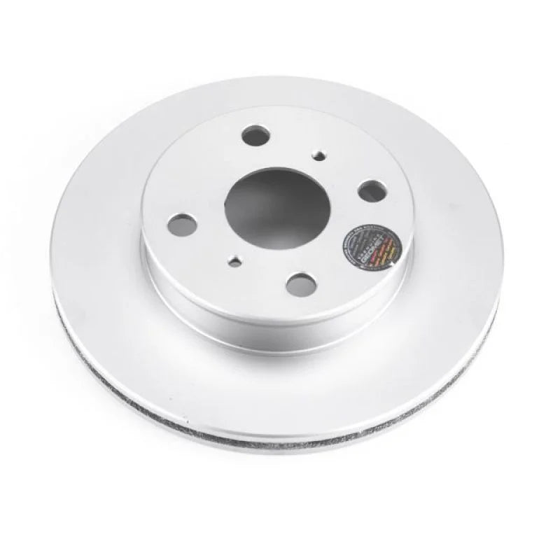 Power Stop Front Evolution Geomet Coated Rotor fits 1990-1992 Geo Prizm / 1991-1992 Geo Prizm Lsi / 1990-1992 Toyota Corol...
