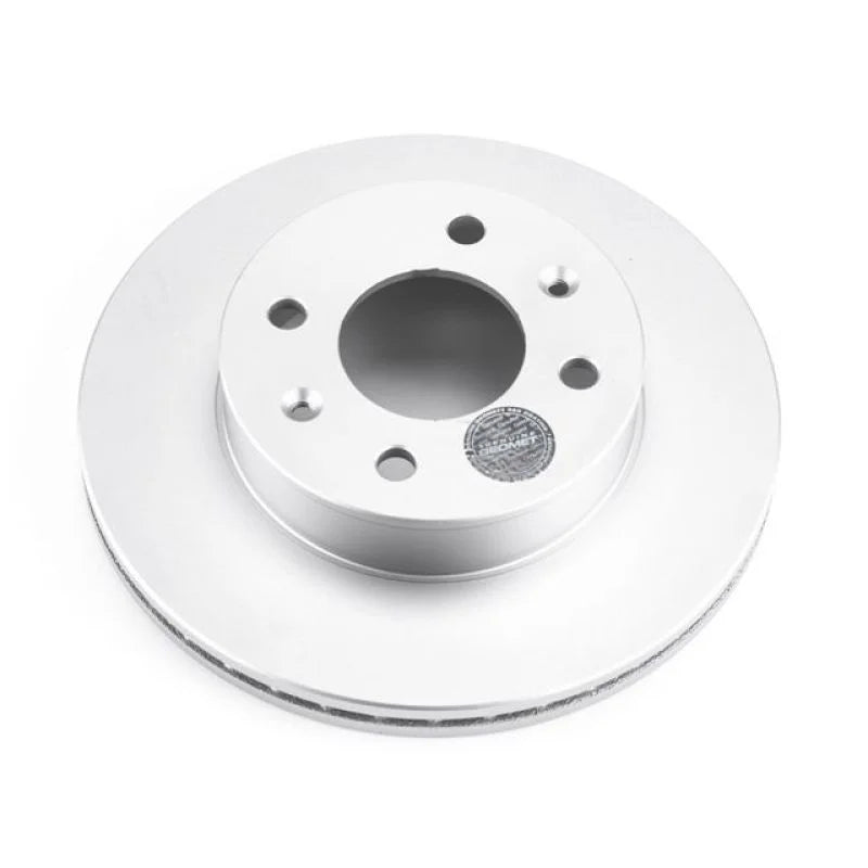 Power Stop Front Evolution Geomet Coated Rotor fits 2003-2005 Hyundai Accent - Main Product View
