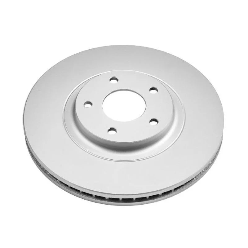 Power Stop Front Geomet Coated Rotor fits 2003-2006 Infiniti FX35 / 2003-2006 Infiniti FX45 / 2009 2010 Infiniti G37 / 200...