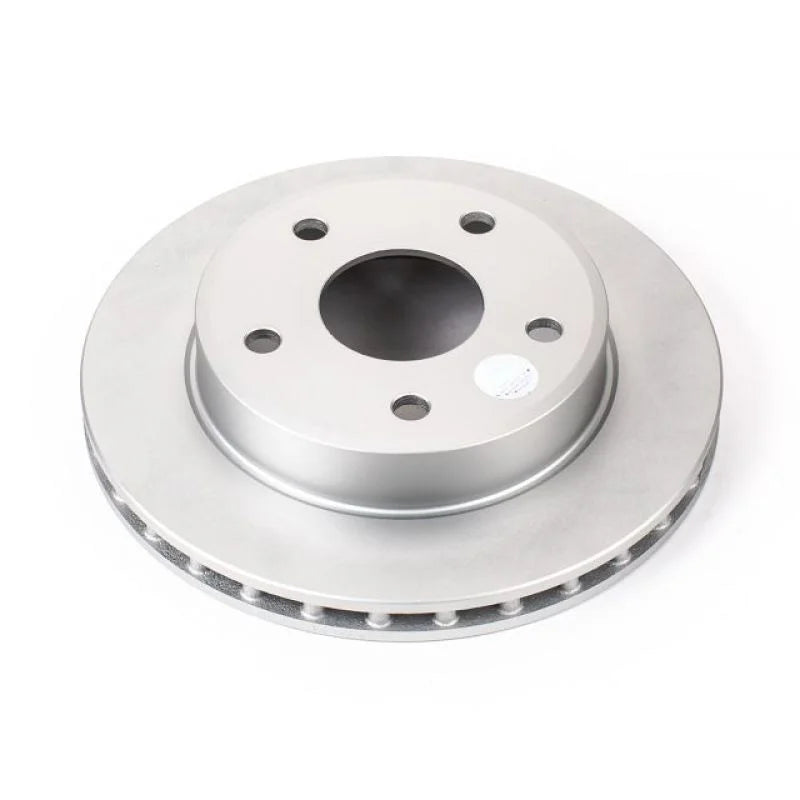 Power Stop Front Geomet Coated Rotor fits 2005-2010 Dodge Dakota / 2006 2007 Mitsubishi Raider Durocross / 2006-2009 Mitsu...