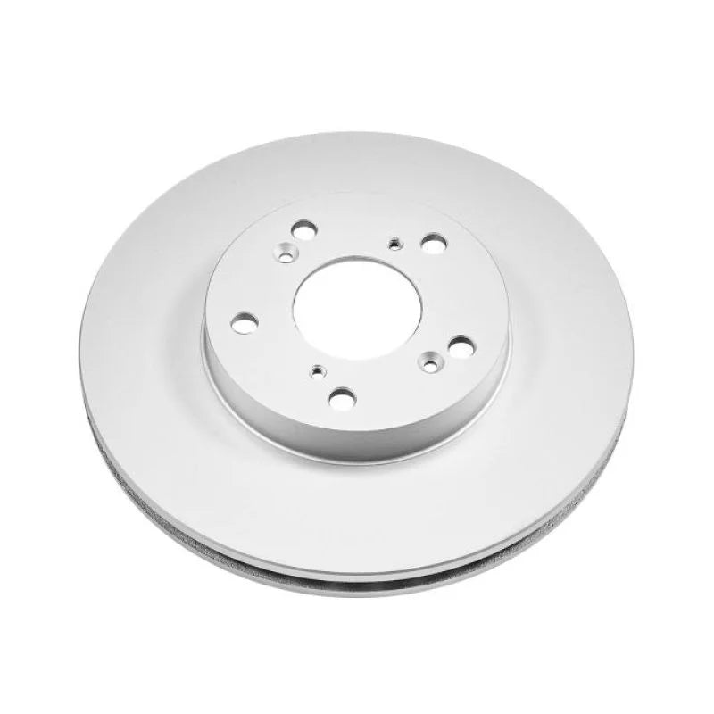 Power Stop Front Geomet Coated Rotor fits 2014 2015 Acura ILX / 2014 Acura ILX Hybrid / 1998-2005 Honda Accord DX / 1998-2...