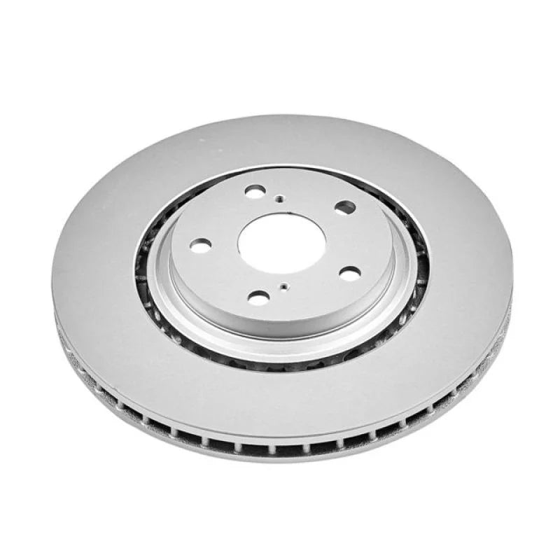 Power Stop Front Geomet Coated Rotor fits 2015-2017 Lexus NX200T / 2018-2021 Lexus NX300 / 2015-2021 Lexus NX300H / 2010-2...