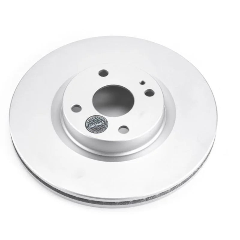 Power Stop Front Geomet Coated Rotor fits 2017-2020 Fiat 124 Spider / 2017-2020 Fiat Spider / 2016-2024 Mazda Mx-5 Miata - Main Product Vie...
