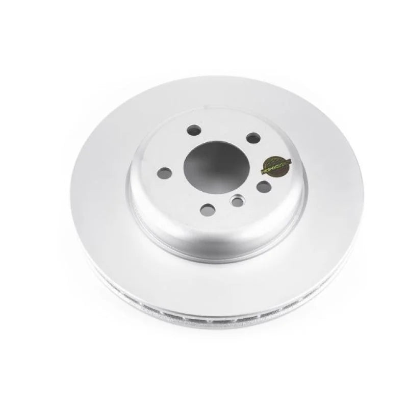 Power Stop Front High Carbon Geomet Coated Rotor fits 2014-2016 BMW 535D / 2014-2016 BMW 535D xDrive / 2011-2016 BMW 535I ...