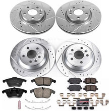 Load image into Gallery viewer, Power Stop Front &amp; Rear Z23 Evolution Brake Kit fits Land Rover Range Rover / 2015 Land Rover Range Rover Evoque Autobiogr...