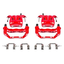 Load image into Gallery viewer, Power Stop Front Red Calipers w/Brackets - Pair fits 2003-2004 Infiniti M45 / 2002-2006 Infiniti Q45 - Main Product View