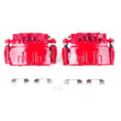 Load image into Gallery viewer, Power Stop Front Red Calipers w/Brackets - Pair fits 2003-2008 Cadillac CTS / STS - Main Product View