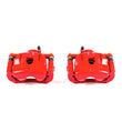 Load image into Gallery viewer, Power Stop Front Red Calipers w/Brackets - Pair fits 2004-2011 Mazda Rx-8 - Main Product View