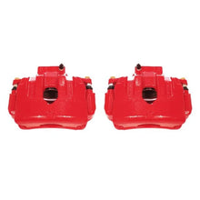 Load image into Gallery viewer, Power Stop Front Red Calipers w/Brackets - Pair fits 2010-2016 Hyundai Genesis / Genesis COUPE - Main Product View