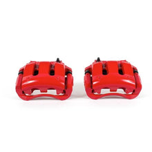 Load image into Gallery viewer, Power Stop Front Red Calipers w/Brackets - Pair fits 2013-2014 Ford Mustang / 2011-2013 Ford Mustang GT - Main Product View