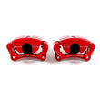 Load image into Gallery viewer, Power Stop Front Red Calipers w/Brackets - Main Product View