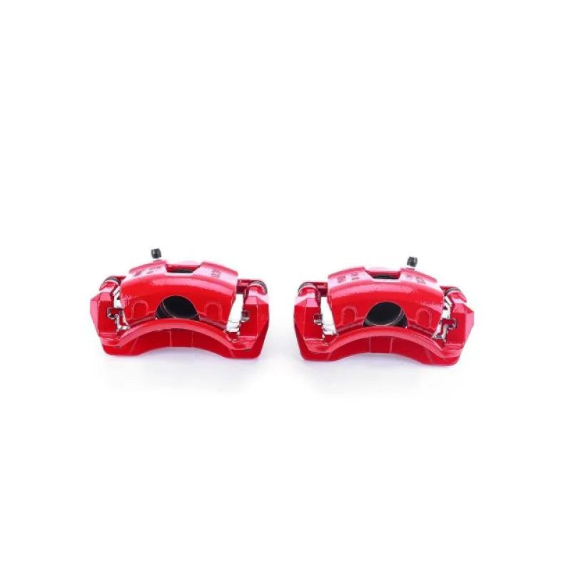 Power Stop Front Red Calipers w/Brackets Pair fits 2004-2006 Chevrolet Aveo / 2004-2011 Chevrolet Aveo LS / 2005-2011 Chev...