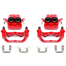 Load image into Gallery viewer, Power Stop Front Red Calipers w/Brackets Pair fits 2005-2007 Infiniti G35 / 2007 Infiniti G35 SPORT / 2003 2004 Infiniti M...
