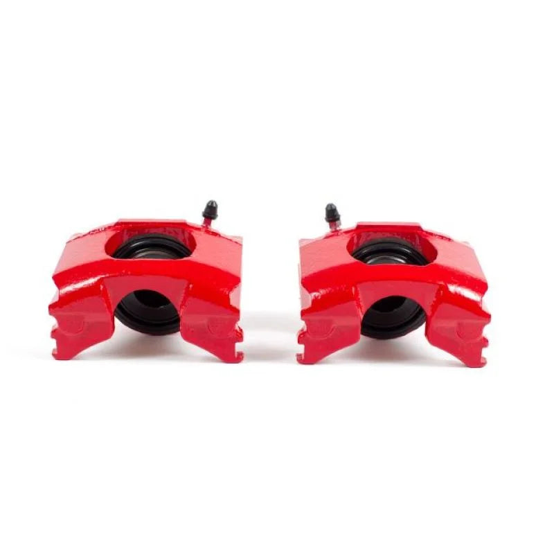 Power Stop Front Red Calipers w/o Brackets Pair fits 1987-1997 Ford Aerostar / 1984-1990 Ford Bronco II - Main Product View