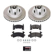 Load image into Gallery viewer, Power Stop Front Semi-Coated Rotor Kit fits 1982-1995 Pontiac Grand Prix / Buick / Chevrolet / GMC