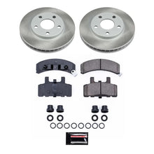 Load image into Gallery viewer, Power Stop Front Semi-Coated Rotor Kit fits 1990-1993 Cadillac Commercial Chassis / 1990-1993 Cadillac Deville / 1990-1992...