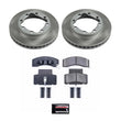 Load image into Gallery viewer, Power Stop Front Semi-Coated Rotor Kit fits 1990-2000 Chevrolet K3500 / 1994-1999 Dodge Ram 2500 / 1994-1999 Dodge Ram 350...