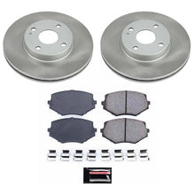 Load image into Gallery viewer, Power Stop Front Semi-Coated Rotor Kit fits 1994-1997 1999-2005 Mazda Miata
