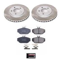 Load image into Gallery viewer, Power Stop Front Semi-Coated Rotor Kit fits 1994-2000 Ford Taurus LX / 1994-1997 Ford Taurus / 1995 1998 Ford Taurus SE / ...