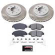 Load image into Gallery viewer, Power Stop Front Semi-Coated Rotor Kit fits 2003-2005 Honda Civic Hybrid