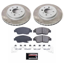 Load image into Gallery viewer, Power Stop Front Semi-Coated Rotor Kit fits 2003-2005 Honda Civic Hybrid