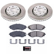 Load image into Gallery viewer, Power Stop Front Semi-Coated Rotor Kit fits 2004-2006 Chevrolet Aveo / 2004-2011 Chevrolet Aveo LS / 2005-2011 Chevrolet A...