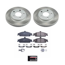 Load image into Gallery viewer, Power Stop Front Semi-Coated Rotor Kit fits 2004 Chevrolet Classic / 1997-2003 Chevrolet Malibu / 1999-2004 Oldsmobile Ale...