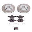 Load image into Gallery viewer, Power Stop Front Semi-Coated Rotor Kit fits 2005-2007 Ford Focus / 2007 Ford Focus S / 2005-2006 Ford Focus ZX3