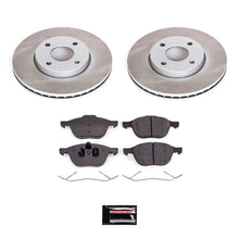 Load image into Gallery viewer, Power Stop Front Semi-Coated Rotor Kit fits 2005-2007 Ford Focus / 2007 Ford Focus S / 2005-2006 Ford Focus ZX3