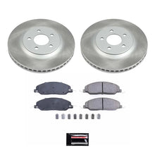 Load image into Gallery viewer, Power Stop Front Semi-Coated Rotor Kit fits 2005-2010 Ford Mustang