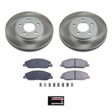 Load image into Gallery viewer, Power Stop Front Semi-Coated Rotor Kit fits 2005-2010 Ford Mustang