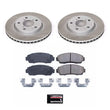 Load image into Gallery viewer, Power Stop Front Semi-Coated Rotor Kit fits 2005-2010 Honda Odyssey EX