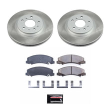 Load image into Gallery viewer, Power Stop Front Semi-Coated Rotor Kit fits 2006-2011 Buick Lucerne CX / 2010 Buick Lucerne Cxl / 2006-2011 Chevrolet Impa...