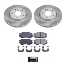 Load image into Gallery viewer, Power Stop Front Semi-Coated Rotor Kit fits 2006 Hyundai Sonata GL / 2006-2010 Hyundai Sonata Gls / 2008-2010 Hyundai Sona...