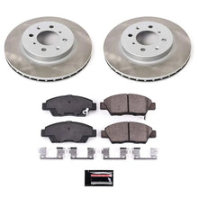 Load image into Gallery viewer, Power Stop Front Semi-Coated Rotor Kit fits 2009-2013 Honda Fit