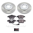 Load image into Gallery viewer, Power Stop Front Semi-Coated Rotor Kit fits 2010-2013 Audi A3 / 2012-2019 Volkswagen Beetle / 2016-2018 Volkswagen Beetle ...
