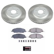 Load image into Gallery viewer, Power Stop Front Semi-Coated Rotor Kit fits 2011-2014 Ford Mustang