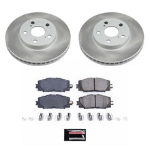 Load image into Gallery viewer, Power Stop Front Semi-Coated Rotor Kit fits 2011-2017 Lexus CT200H / 2014-2017 Lexus CT200H F SPORT / 2010-2011 Toyota Pri...