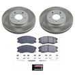 Load image into Gallery viewer, Power Stop Front Semi-Coated Rotor Kit fits 2012-2015 Chevrolet Captiva SPORT / 2007-2009 Chevrolet Equinox LS / 2008 2009...