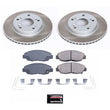 Load image into Gallery viewer, Power Stop Front Semi-Coated Rotor Kit fits 2012-2015 Honda Civic