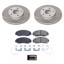 Load image into Gallery viewer, Power Stop Front Semi-Coated Rotor Kit fits 2012-2015 Honda Civic Natural Gas