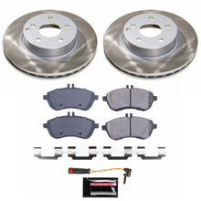 Load image into Gallery viewer, Power Stop Front Semi-Coated Rotor Kit fits 2012-2015 Mercedes-Benz C250 / 2008-2012 Mercedes-Benz C300 / 2012-2015 Merced...