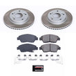 Load image into Gallery viewer, Power Stop Front Semi-Coated Rotor Kit fits 2013-2014 Acura ILX Hybrid / 2012-2015 Honda Civic Hybrid