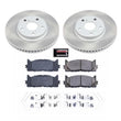 Load image into Gallery viewer, Power Stop Front Semi-Coated Rotor Kit fits 2013-2018 Lexus ES300H / 2007-2018 Lexus ES350 / 2011-2015 Toyota Avalon / 201...