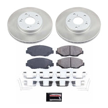 Load image into Gallery viewer, Power Stop Front Semi-Coated Rotor Kit fits 2014 2015 Acura ILX / 2003 2004 Honda Accord DX / 2003-2007 Honda Accord EX / ...