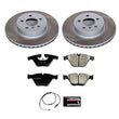 Load image into Gallery viewer, Power Stop Front Semi-Coated Rotor Kit fits 2014-2016 BMW 528I