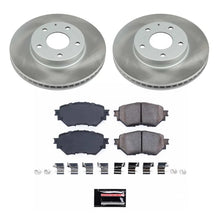 Load image into Gallery viewer, Power Stop Front Semi-Coated Rotor Kit fits 2014-2016 Mazda 3 i Grand Touring / 2014-2015 Mazda 3 i SV