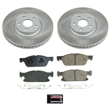 Load image into Gallery viewer, Power Stop Front Semi-Coated Rotor Kit fits 2015-2021 Ford Edge