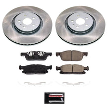 Load image into Gallery viewer, Power Stop Front Semi-Coated Rotor Kit fits 2015-2021 Ford Edge / 2016-2018 Lincoln Mkx / 2019-2021 Lincoln Nautilus