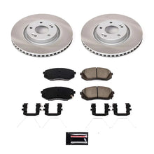 Load image into Gallery viewer, Power Stop Front Semi-Coated Rotor Kit fits 2016-2019 Hyundai Sonata LIMITED / 2019 Hyundai Sonata SEL / 2016-2018 Hyundai...